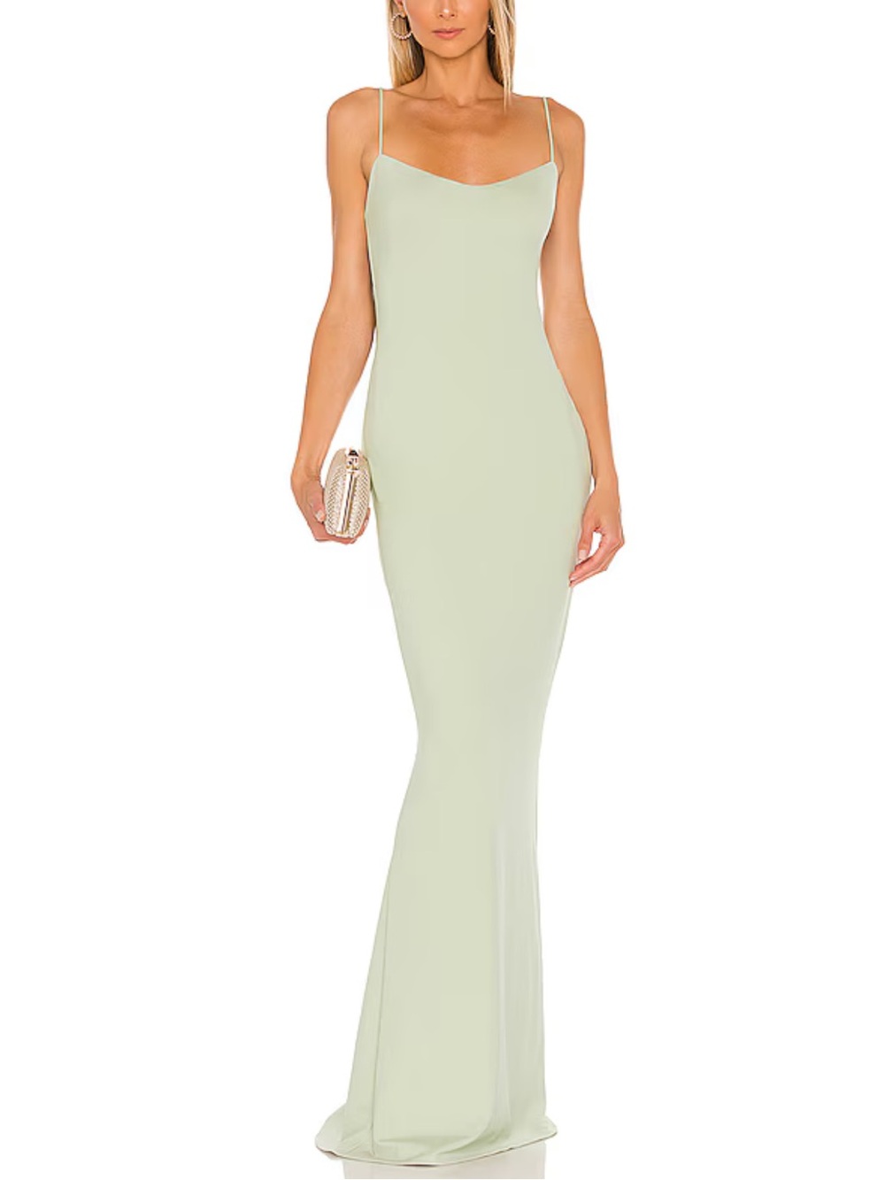 Katie May Damn Gina Maxi Dress Sage Sz XS